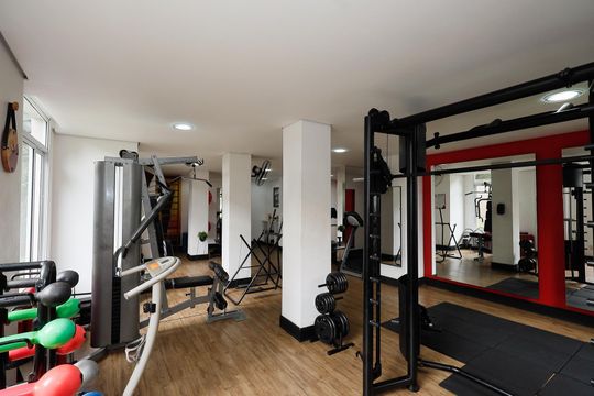 Área comum - Academia de apartamento para alugar com 3 quartos, 55m² em Parque Novo Mundo, São Paulo