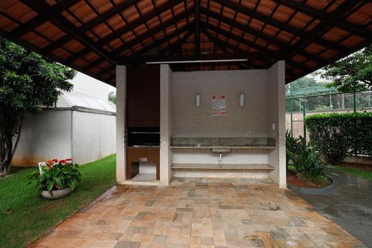 Área comum - Churrasqueira de apartamento para alugar com 3 quartos, 55m² em Parque Novo Mundo, São Paulo