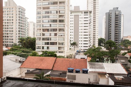 Vista do Studio de kitnet/studio para alugar com 1 quarto, 28m² em Vila Clementino, São Paulo