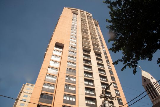 Fachada de kitnet/studio para alugar com 1 quarto, 28m² em Vila Clementino, São Paulo