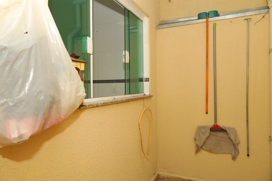 Área de Serviço de casa de condomínio à venda com 2 quartos, 54m² em Parque Cruzeiro do Sul, São Paulo