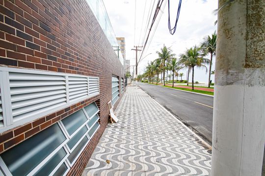 Fachada de apartamento para alugar com 1 quarto, 50m² em Balneario Flórida, Praia Grande