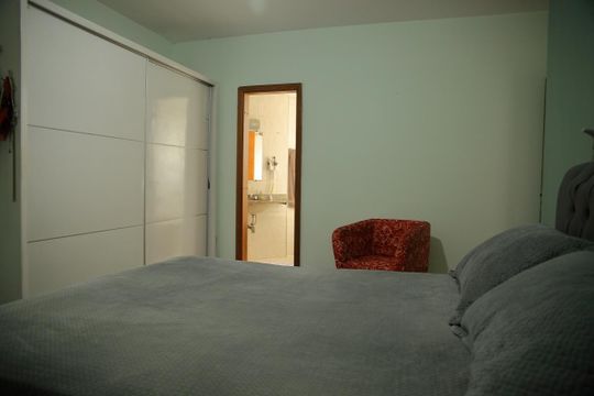Suíte  de apartamento para alugar com 3 quartos, 123m² em Centro, São Bernardo do Campo