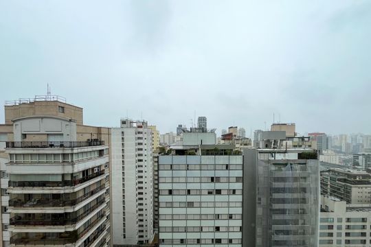 Vista da Sacada de apartamento para alugar com 1 quarto, 34m² em Perdizes, São Paulo