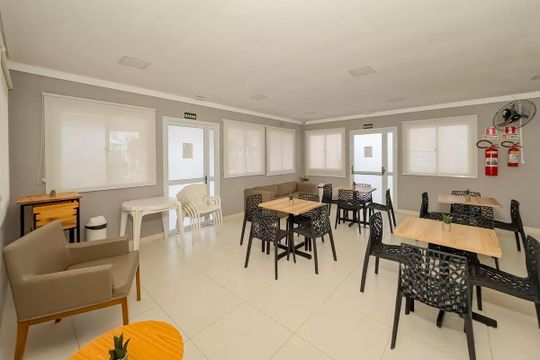 Área comum de apartamento à venda com 2 quartos, 41m² em Cambuci, São Paulo