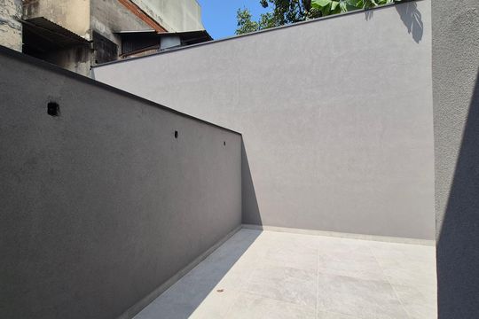 Vista de casa à venda com 3 quartos, 150m² em Jardim Santo Alberto, Santo André