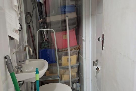 Banheiro de apartamento à venda com 3 quartos, 80m² em Itaim Bibi, São Paulo