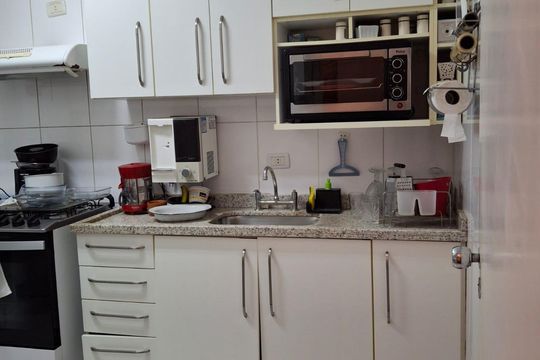 Cozinha de apartamento à venda com 3 quartos, 80m² em Itaim Bibi, São Paulo