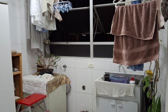 Área de serviço de apartamento à venda com 3 quartos, 80m² em Itaim Bibi, São Paulo