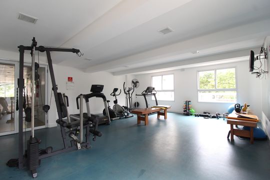Área Comum - Academia de apartamento à venda com 1 quarto, 57m² em Vila Olímpia, São Paulo