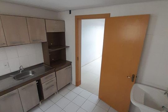 Cozinha de apartamento à venda com 2 quartos, 63m² em Vila Nova, Novo Hamburgo