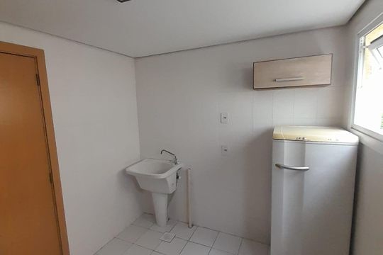 Área de serviço de apartamento à venda com 2 quartos, 63m² em Vila Nova, Novo Hamburgo