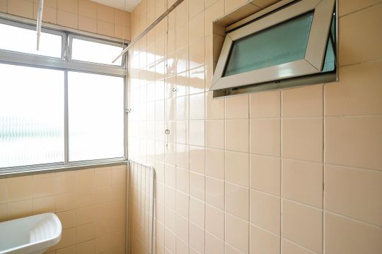 Área de serviço de apartamento à venda com 3 quartos, 70m² em Rudge Ramos, São Bernardo do Campo