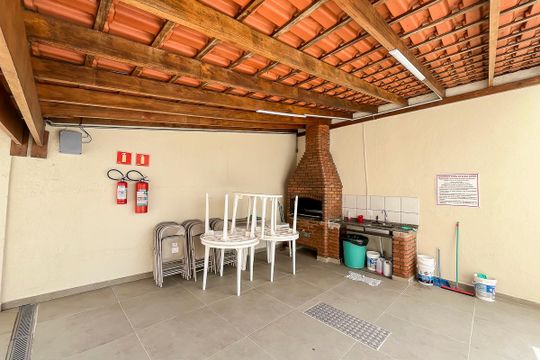 Churrasqueira de apartamento à venda com 3 quartos, 70m² em Rudge Ramos, São Bernardo do Campo
