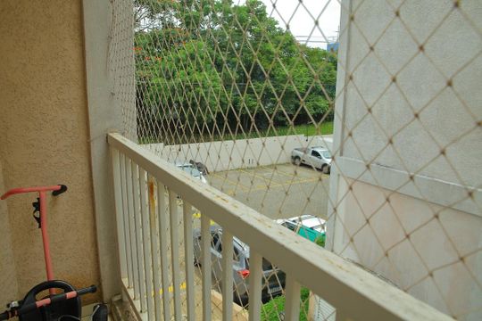 Quarto 2 -Varanda  de apartamento à venda com 2 quartos, 54m² em Vila Jordanopolis, São Bernardo do Campo