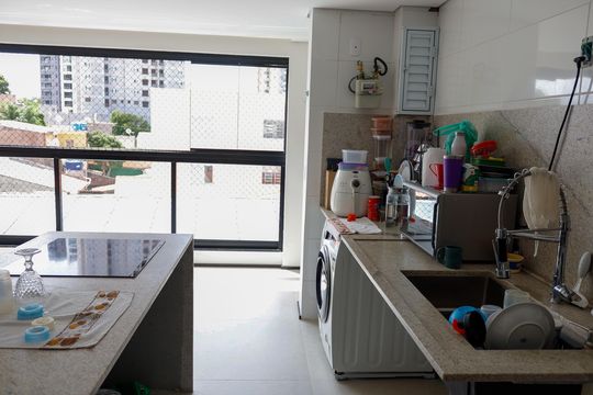 Cozinha de apartamento para alugar com 3 quartos, 82m² em Vila Osasco, Osasco