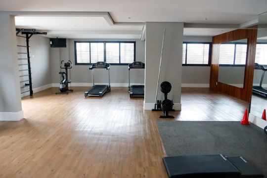 Área comum - Academia de apartamento para alugar com 3 quartos, 82m² em Vila Osasco, Osasco