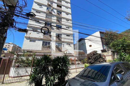 Fachada de apartamento à venda com 3 quartos, 73m² em Riachuelo, Rio de Janeiro