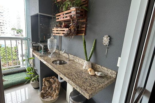 Área externa de apartamento à venda com 2 quartos, 70m² em Centro, São Bernardo do Campo