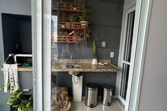 Área externa de apartamento à venda com 2 quartos, 70m² em Centro, São Bernardo do Campo