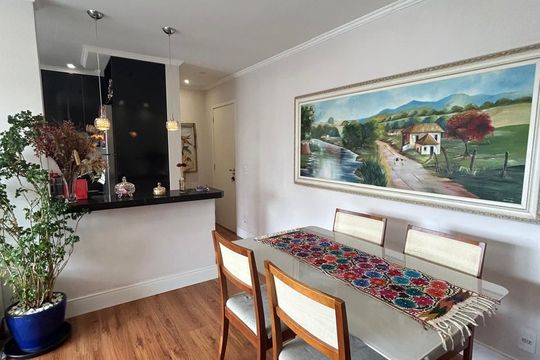 Sala de apartamento à venda com 2 quartos, 70m² em Centro, São Bernardo do Campo