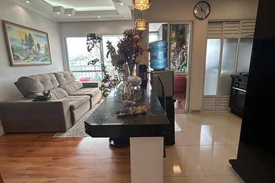 Sala de apartamento à venda com 2 quartos, 70m² em Centro, São Bernardo do Campo