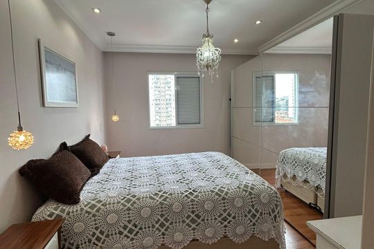 Quarto de apartamento à venda com 2 quartos, 70m² em Centro, São Bernardo do Campo
