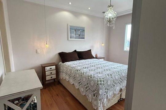 Quarto de apartamento à venda com 2 quartos, 70m² em Centro, São Bernardo do Campo