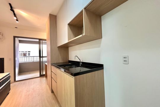 Cozinha de kitnet/studio para alugar com 1 quarto, 25m² em Vila da Saúde, São Paulo
