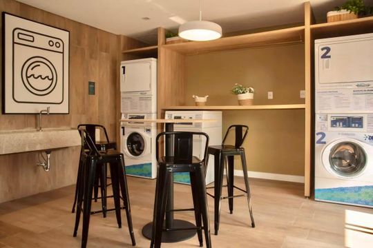Área comum de kitnet/studio para alugar com 1 quarto, 25m² em Vila da Saúde, São Paulo