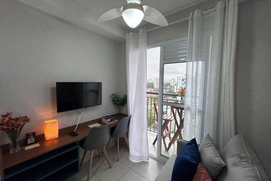 Apartamento para alugar com 1 quarto, 28m² em Jardim Caravelas, São Paulo