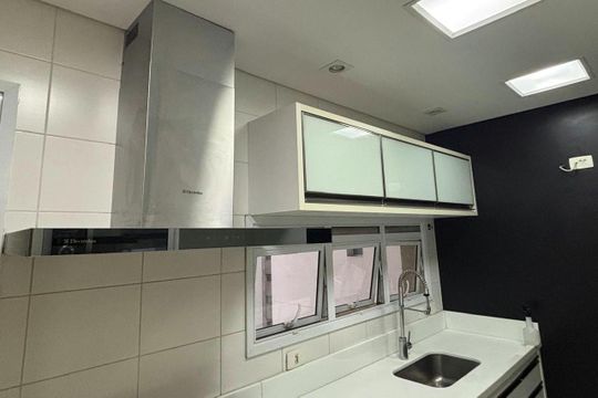 Cozinha  de apartamento à venda com 3 quartos, 123m² em Baeta Neves, São Bernardo do Campo