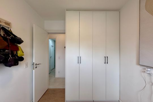 Quarto  de apartamento para alugar com 2 quartos, 68m² em Jardim Caravelas, São Paulo