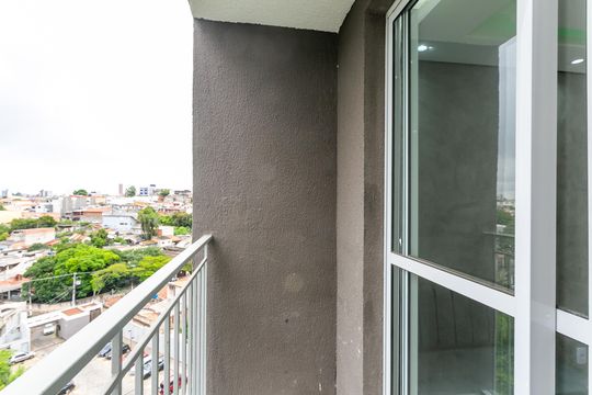 Varanda da Sala  de apartamento para alugar com 2 quartos, 42m² em Cidade Líder, São Paulo