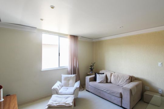 Sala de apartamento à venda com 2 quartos, 60m² em Castelo, Belo Horizonte