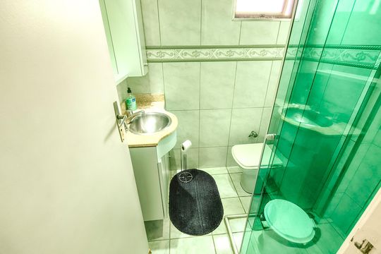 Banheiro de apartamento à venda com 3 quartos, 65m² em Jardim Neide, São Paulo