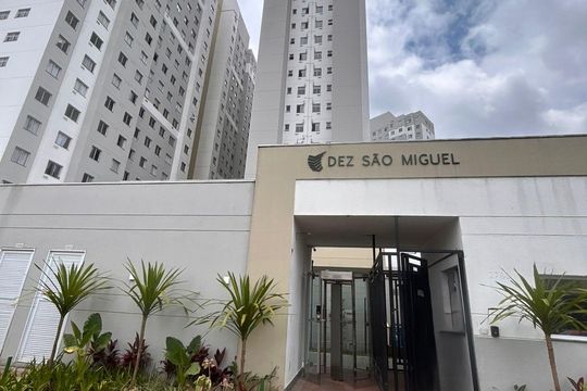 Fachada de apartamento à venda com 2 quartos, 38m² em São Miguel, São Paulo