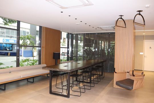 Área Comum de kitnet/studio para alugar com 1 quarto, 27m² em Bela Vista, São Paulo