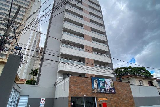 Fachada de kitnet/studio para alugar com 1 quarto, 48m² em Itaim Bibi, São Paulo
