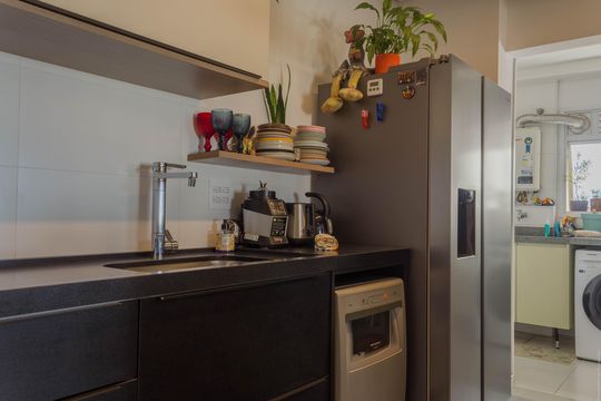 Cozinha de apartamento à venda com 2 quartos, 108m² em Vila Suzana, São Bernardo do Campo