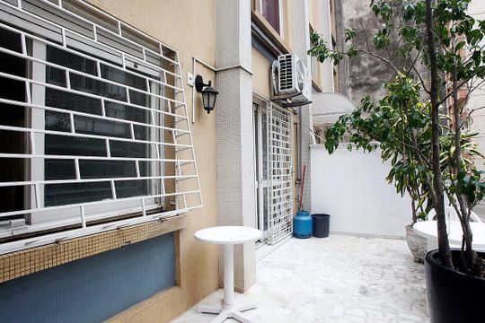 Terraço de apartamento à venda com 1 quarto, 72m² em Centro Histórico, Porto Alegre