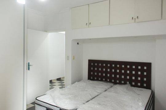 Suíte 2 de apartamento para alugar com 2 quartos, 120m² em José Menino, Santos