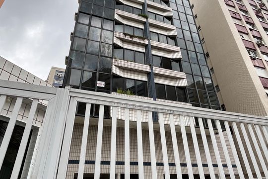 Fachada de apartamento para alugar com 2 quartos, 120m² em José Menino, Santos
