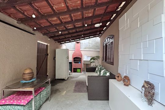 Área externa de casa de condomínio à venda com 2 quartos, 92m² em Vargem Pequena, Rio de Janeiro