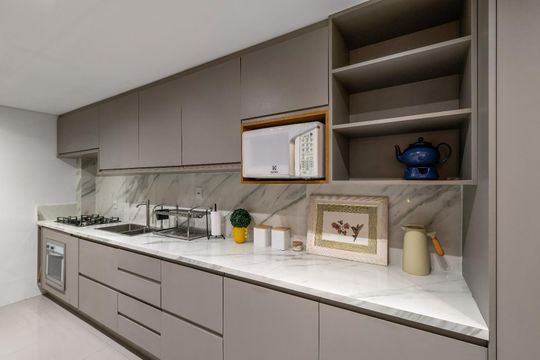Cozinha de apartamento à venda com 4 quartos, 500m² em Centro, São Bernardo do Campo