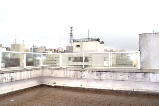 Terraço de apartamento para alugar com 1 quarto, 69m² em Bela Vista, São Paulo