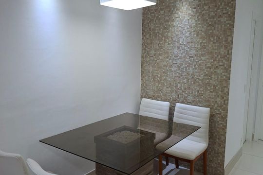 Sala de apartamento à venda com 2 quartos, 56m² em Vila Augusta, Guarulhos