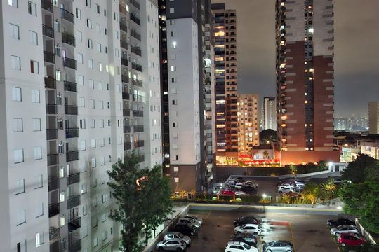 Vista de apartamento à venda com 2 quartos, 56m² em Vila Augusta, Guarulhos
