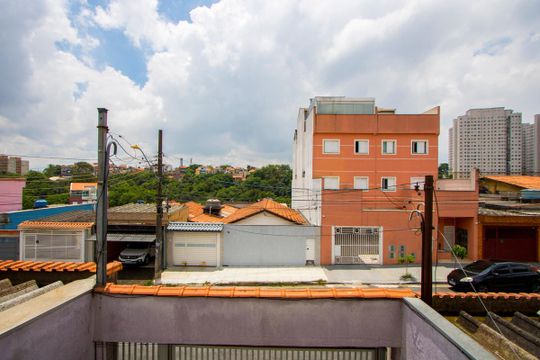 Vista da varanda de apartamento à venda com 3 quartos, 84m² em Cidade São Jorge, Santo André
