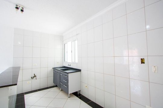 Cozinha de apartamento à venda com 3 quartos, 84m² em Cidade São Jorge, Santo André